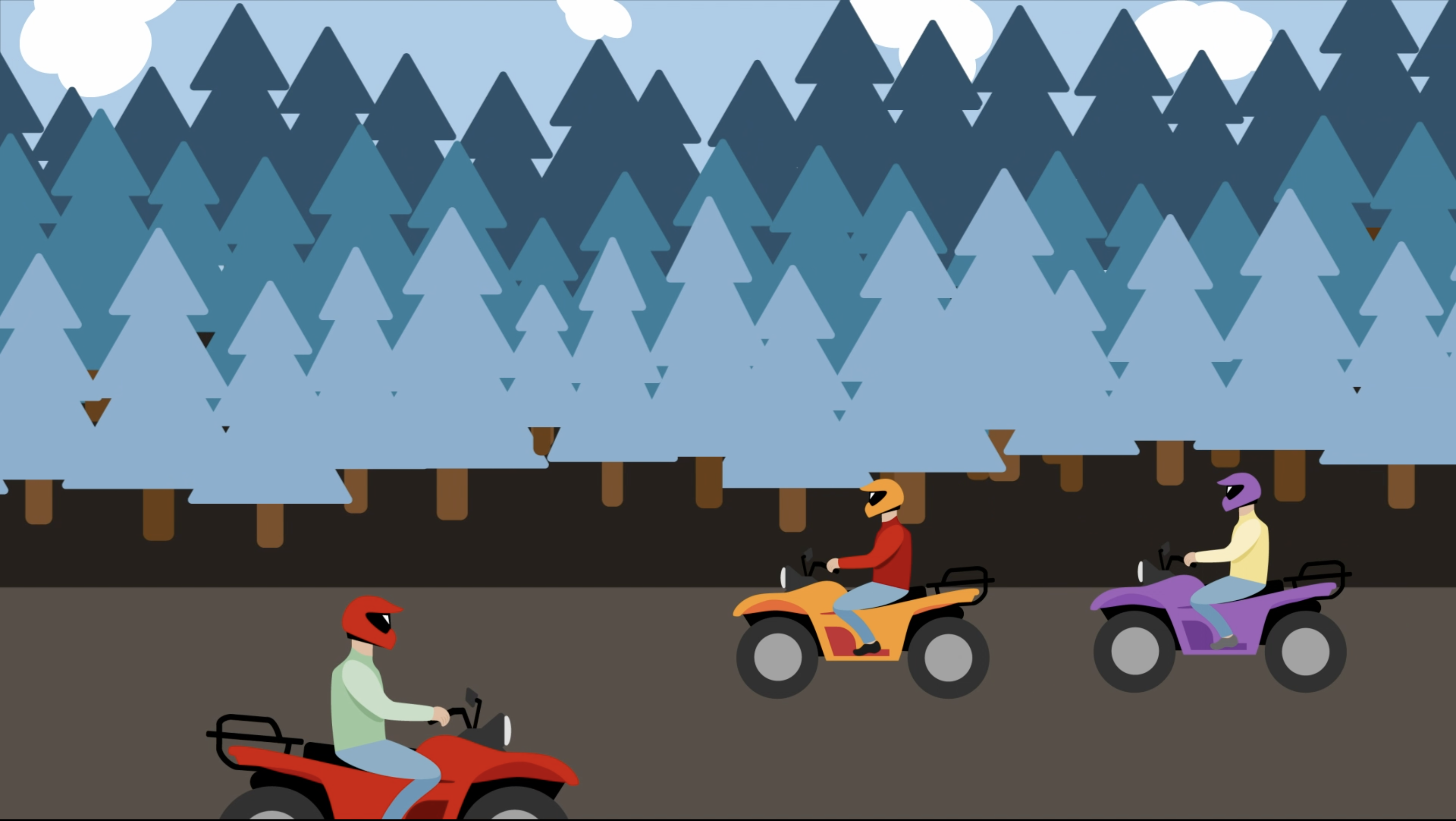 Screenshot from the video which shows a car approaching the local Sterling Drive-In Restaurant.